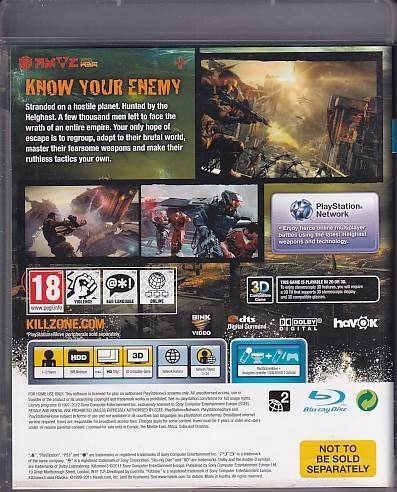 Killzone 3 - PS3 - (B Grade) (Genbrug)
